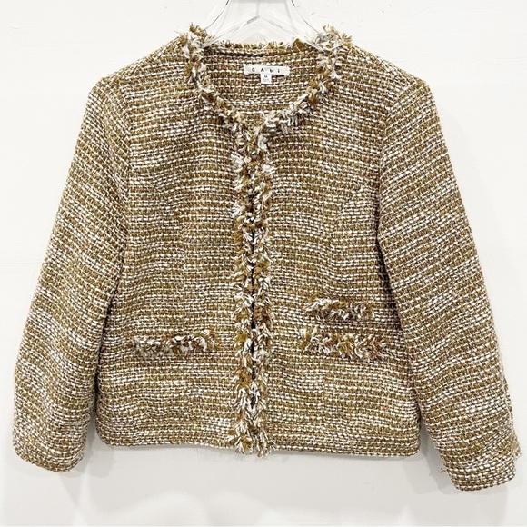 Cabi Phoebe Tweed Blazer Jacket Medium Style #343 - Picture 1 of 9
